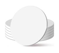 Cpolebev para Pasteles, Pasteles con Tambor Pasteles 10 Pulgadas, Redondas 10 Pulgadas, Base para Pasteles Múltiples Resistente A la Curvatura para Exhibidores, 5 Piezas