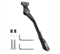Cpolebev Para Pata de Cabra de Bicicleta EléCtrica de 20 Pulgadas, 24 Pulgadas y 26 Pulgadas, Soporte de Pie Ajustable, Piezas de Soporte de Estacionamiento Lateral