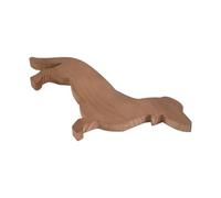 Cpolebev para Perro Salchicha de 15,7 Pulgadas, Tabla para Cortar Queso, Tabla de, Cena de Navidad
