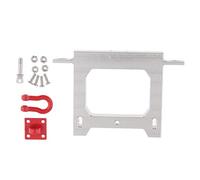 Cpolebev Parachoques Trasero de Metal con Gancho de Remolque para C14 C24 B16 B36 B14 B24 FY004 RC Accesorios de Piezas de ActualizacióN de AutomóViles Camiones