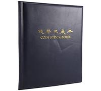 Cpolebev PCCB Puso 200 Piezas de áLbum de Monedas para Colocar Titulares de Monedas de CartóN Libro de ColeccióN de Monedas Profesional (Color Aleatorio)