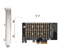 Cpolebev Pcie A M2 / M.2 Adaptador M.2 Ngff Al Escritorio Pcie X4 X8 X16 Nvme Sata de Dos Express Ssd Pci Tarjeta de Adaptador
