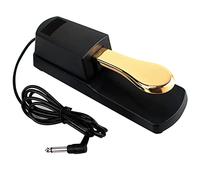 Cpolebev Pedal de Sostenido Universal Pedal Antideslizante Duradero para Teclado Sintetizador de Teclado MIDI y Piano