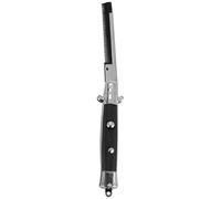 Cpolebev Peine de Barba Plegable de Acero Inoxidable Herramientas de Peinado Cambiar Combo Bolsillo Peine de Pelo Manejar Redondo