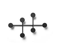 Cpolebev Percha de Pared Nórdica, Organizador de Almacenamiento de Ropa, Percha de Metal Multifuncional, Decoración de Pared de Entrada A