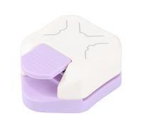 Cpolebev Perforadora de Esquina de Belleza, Cortadora de Esquina de Papel Artesanal para Manualidades de Papel, Laminado, Cartulina, Tarjeta de Visita