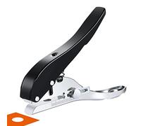 Cpolebev Perforadora de un Solo Orificio de 3/8 Pulgadas-10 Mm, Perforadora de un Solo Orificio de Alta Resistencia, Perforadora de Orificio de Mano PortáTil