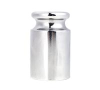 Cpolebev Peso 1000g Cromado Calibracion Gramo peso de Escala para Bascula de balance digital plateado