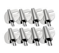 Cpolebev Pie para Dobladillo Enrollado de Costura Universal de 8 Piezas para MáQuina de Coser, Accesorio para Dobladillo de Rollos, Prensatelas para Costura Enrollada (3-10 Mm)