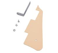 Cpolebev Placa de ProteccióN de una Sola Capa Color Crema para Golpeador de Guitarra Golpeador para LP Piezas de Guitarra