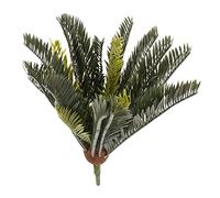 Cpolebev Plantas Tropicales Artificial Hojas de Palma de PláStico Monstera Verde Hojas de Falsas para la DecoracióN de la Boda de la Oficina de la Casa