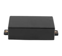 Cpolebev Plastic Cubierta De Sellada Humbucker En Forma De Partes De Guitarra SQ Pickup (Negro)