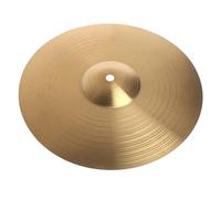Cpolebev Platillos de Cobre de 12 Pulgadas, Platillos de Metal, Platillos de Batería e Instrumentos de Percusión de Batería para Uso de los Músicos