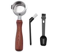 Cpolebev Portafiltro Sin Fondo de Café de 51 Mm Compatible con la MáQuina de Espresso Icona ECP ECOV311, Sin Soporte de Filtro de Base