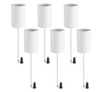 Cpolebev Portavelas, de Adviento, Palillos, de Adviento, Portavelas, Velas CóNicas con, 6 Piezas