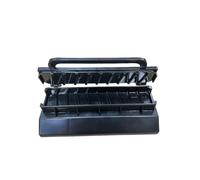 Cpolebev Prensa Grande para Hacer Kebab, Kabab de Plástico Negro, Molde Manual para Kebab, Brochetas para Barbacoa para Kebab