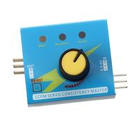 Cpolebev Probador de Servo CCPM Consistencia Verificador 3CH 4.8-6V