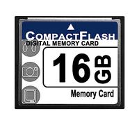 Cpolebev Professional Tarjeta De Memoria Compact Flash De 16GB (& Azul)