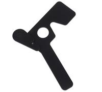 Cpolebev Protector Ocular para Pruebas de Visión y Optometría Protector Ocular Cuchara para Protector Ocular Regla de Ajuste de la Vista