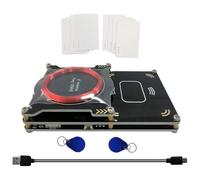 Cpolebev Proxmark3 Easy V3.0 RDV4 512k Actualizado ID de Memoria M1 IC Lector de Tarjetas RFID Incorporado Decodificador Decodificador de Antena Integrada