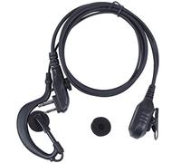 Cpolebev PTT Auriculares Microfono Auricular para HYT TC-500 TC-518 TC-580 TC-446S TC-600 TC-610 TC-620 TC-618 TC-700 Walkie Talkie