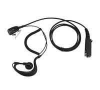 Cpolebev PTT Mic G Forma Auricular Auricular para Sepura STP8000 walkie Talkie Equipo de Radio-Hf Transceiver C1035A