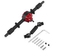 Cpolebev Puente de Eje Trasero de Metal con Eje de TransmisióN para D12 B14 B24 B16 B36 C14 C24 C34 C44 RC Accesorios de Piezas de Mejora de Coche, 1