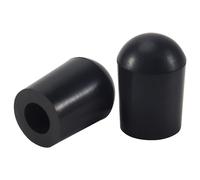 Cpolebev Punta de goma para Terminal pin vertical doble (paquete de 2)
