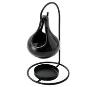 Cpolebev Quemador de Aceite, Quemador de Derretida, Quemador de Aromaterapia, Vela Difusora de Aceite de Cerámica para Decoración de Dormitorio de Yoga SPA