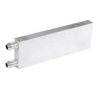Cpolebev Radiador de CPU de Aleación de Aluminio 40X120Mm Bloque de Enfriamiento de Agua Enfriador de Agua Disipador de para Pc Computadora Portátil