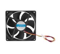 Cpolebev Radiador de Enfriamiento de Disipador TéRmico de Ventilador de 3 de 90 Mm y 25 Mm para Computadora PC CPU 12V