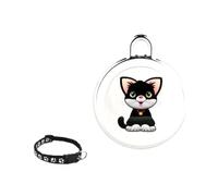 Cpolebev Rastreador GPS Antipérdida para Mascotas, Localizador Inteligente Portátil Resistente Al Agua con Bluetooth, Dispositivo de Búsqueda de Collar de Seguimiento en Tiempo Real,