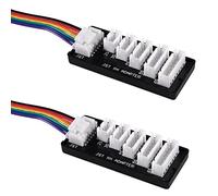 Cpolebev RC Product 2-6S Lipo Battery Charge Balance Board, 2 Piezas XH Board Balance Expansion Cargador Adaptador para B6AC A6
