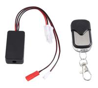 Cpolebev Receptor de Control Remoto InaláMbrico del Controlador del Cabrestante Simulado AutomáTico PortáTil para el Coche Trepador de Control Remoto Axial SCX10 1/10