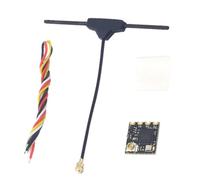 Cpolebev Receptor SX1280 ELRS de 2,4 GHz RX ExpressLRS Nano Receptor de Alcance y Alta Tasa de Flasheo para FPV RC Drone AvióN EP1 RX