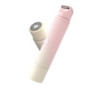Cpolebev Recortadora y Afeitadora de Bikini para Mujer, Recortadora de Vello Corporal Eléctrica en Seco/Mojado 2 en 1, Depilación, Rosa Degradado