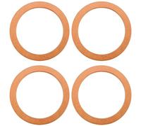Cpolebev Reemplazo de Asas Redondas de Madera de 4 Piezas para Bolsos Hechos una Mano, Asas de Monedero