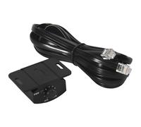 Cpolebev Reemplazo del Amplificador Perilla de Graves Control Remoto Subwoofer de 6 Perilla de Control de Ajuste de Volumen Remoto para Altavoces