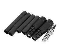 Cpolebev Reemplazo Helicóptero Enchufe Auricular Adaptador U-174 / Tipo U A Soldadura para Auricular De Helicóptero