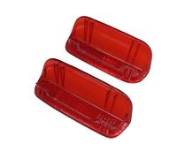 Cpolebev Reflector de Lente de LáMpara de Luz de Panel de la Puerta Interior de 2 Piezas Rojo 1KD947419 Apto para B6 B7 CC MK5 MK6 Golf MK6