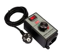 Cpolebev Regulador de Amoladora Angular, Controlador de Velocidad, Interruptor AC220V-250V, 4000W, Potencia Máxima, Herramienta Eléctrica Manual, Enchufe de la UE