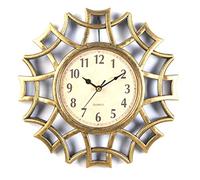 Cpolebev Reloj de Pared Abstracto Reloj de Pared GeoméTrico NuméRico Antiguo NóRdico Cuarzo DiseñO Moderno para el Hogar Suministros Decorativos de Pared