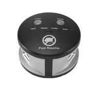 Cpolebev Repelente de Roedores Riple, Repelente de Plagas UltrasóNico, de PresióN, Interior para Ratones, Ratas, ArañAs, Enchufe Europeo de 360 Grados