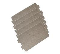 Cpolebev Repuestos de GuíA de Ondas Gruesas 5 Piezas Accesorios Tapa Cubierta de Horno Microondas Placa de Mica de ReparacióN Universal