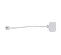 Cpolebev RJ11 6P4C Divisor de telefono 1 Macho 2 Hembra -