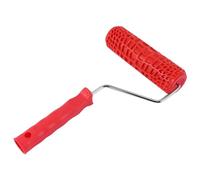 Cpolebev Rodillo de Pintura de Piel de Cocodrilo en Relieve de 7 Pulgadas con Manejar para DecoracióN de Pared