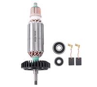 Cpolebev Rotor de Armadura AC220V-240V de Repuesto para Amoladora Angular 9556 9557 9558 9556NB 9556HN 9557NB 9557HN 9558NB 9558HN