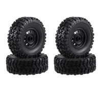 Cpolebev Rueda de NeumáTicos de 4 Piezas de 65 Mm para MN D90 D99S MN-90 MN91 MN98 MN99S C14 C24 C24-1 C34 B14 B24 B36 RC Coche Piezas de ActualizacióN