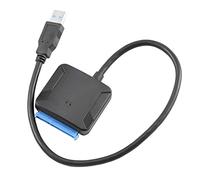 Cpolebev Sata A USB 3.0 2.5/3.5 HDD SSD Unidad de Disco Duro Línea Cable Conversor Adaptador