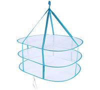 Cpolebev Secadora de Ropa de PortáTil de 3 Niveles, Estante de Secado de SuéTer Plegable, Estante de LavanderíA Colgante Plegable